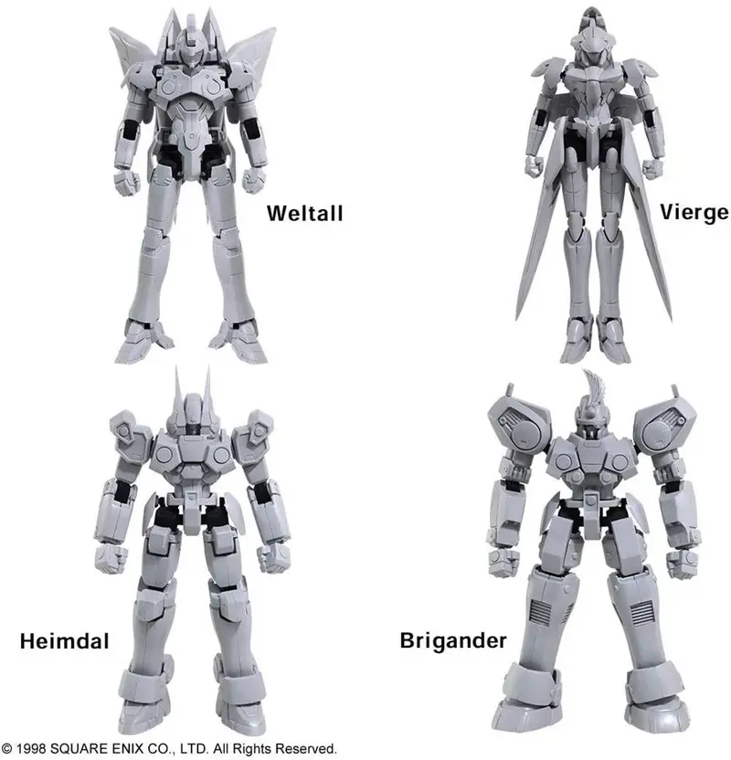 Square Enix Xenogears Structure Arts 1/144 Scale Plastic Model Kit Series Vol.1 Box 1