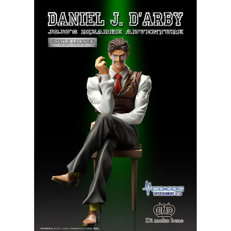 Statue Legend Jojo Bizarre Adventure Part3 Stardust Crusaders - Daniel J. D Arby Figurine 1
