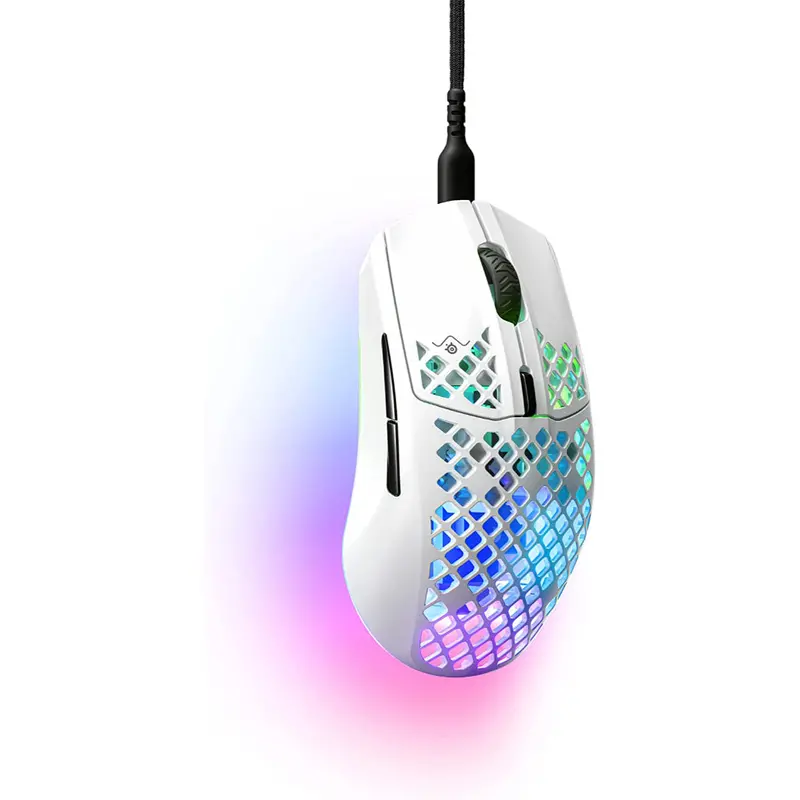 Steelseries Aerox 3 Ultra Lightweight Gaming Mouse - Snow 2