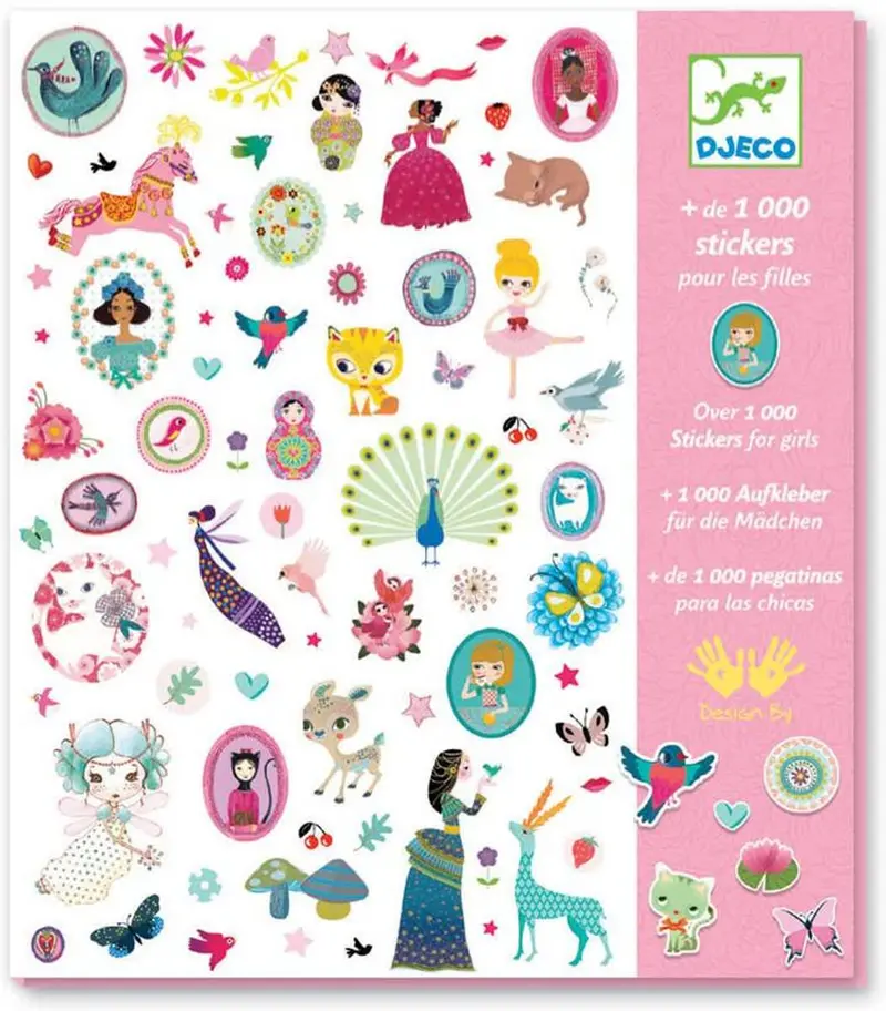 Stickers - 1000 Stickers Just For Girls 1