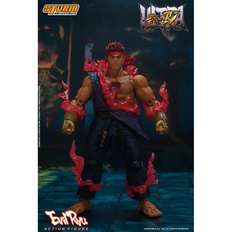 Storm Collectibles Evil Ryu Tfh Exclusive Street Fighter Iv 1