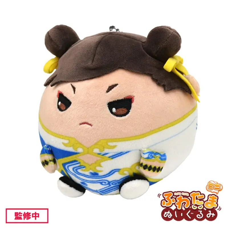 Street Fighter 6 - Fluffy Eggshaped Plush Mini Chun-Li 1