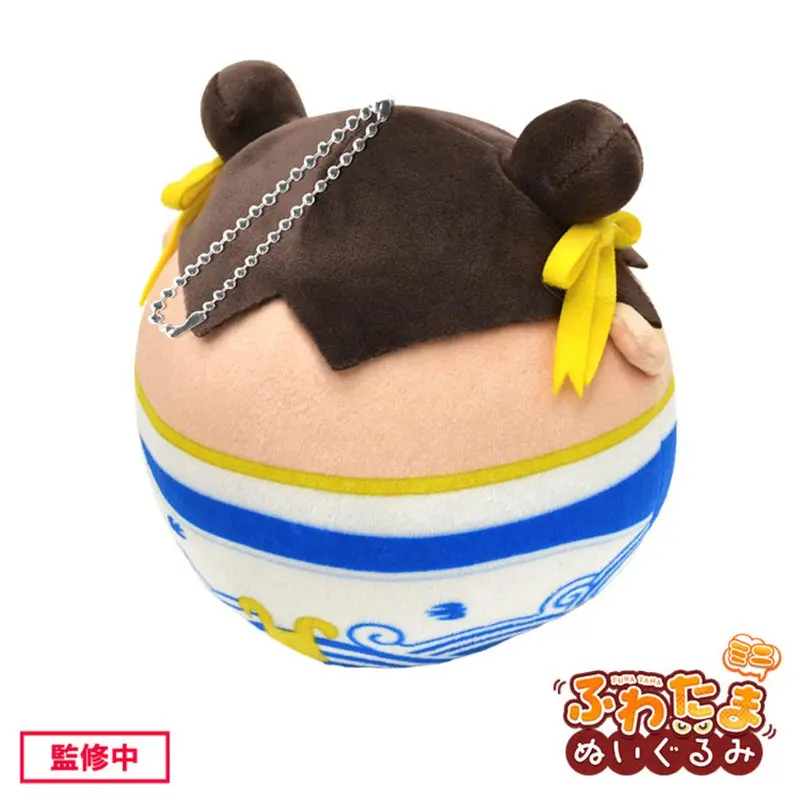 Street Fighter 6 - Fluffy Eggshaped Plush Mini Chun-Li 2
