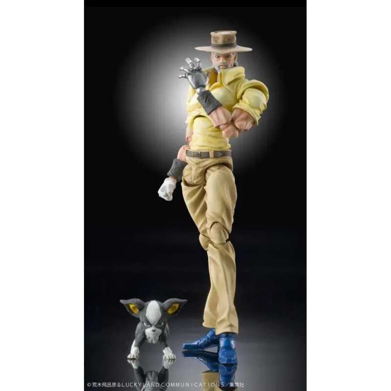 Super Action Statue Jojo Bizarre Adventure Part 3 - Joseph Joestar & Iggy (Re-Issue) 1