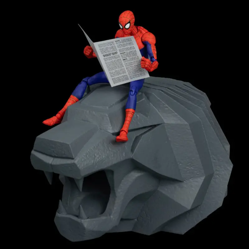 Sv-Action - Peter B. Parker/ Spider-Man With Statue (Japan Version) (Reissue) 1