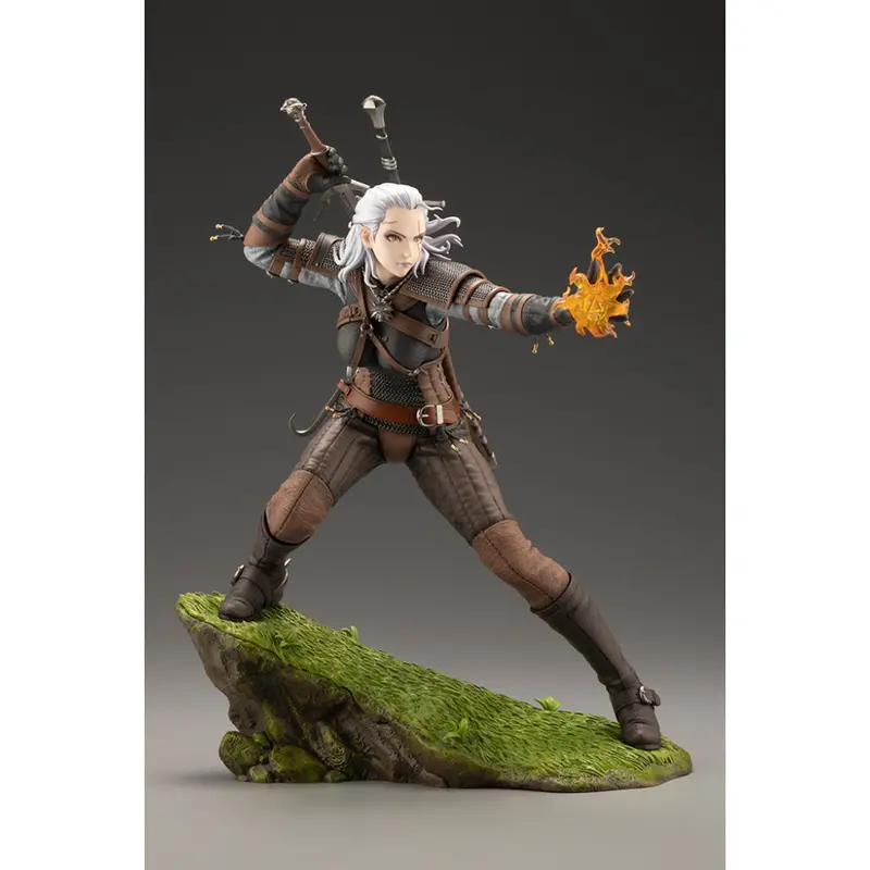 Sv337 The Witcher - Geralt Bishoujo Statue 1