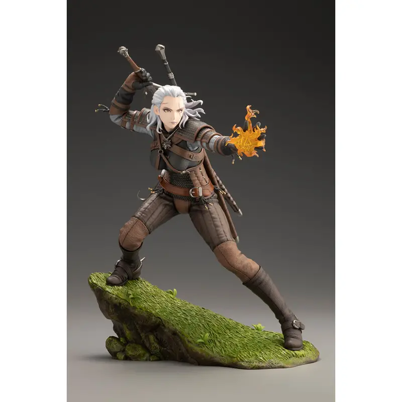 Sv337 The Witcher - Geralt Bishoujo Statue 2