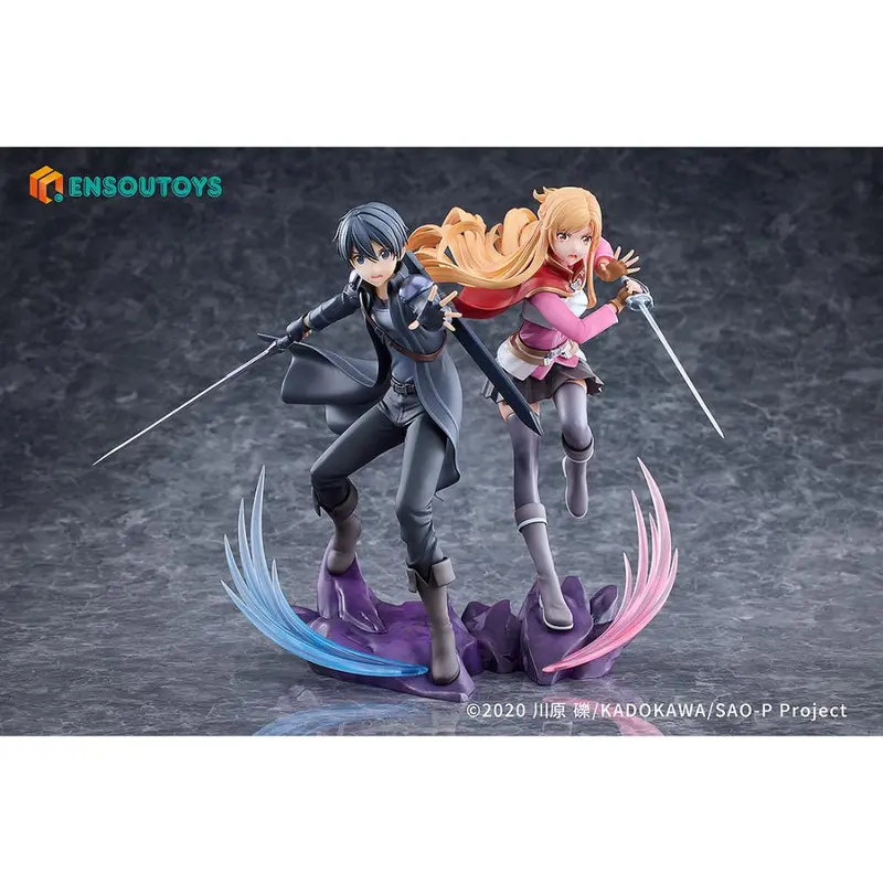 Sword Art Online The Movie -Progressive- Scherzo Of Deep Night - Kirito & Asuna Set Figurine 2
