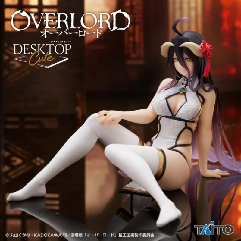 Taito Albedo Chinese Dress Ver. Overlord Desktop Cute Figure 1