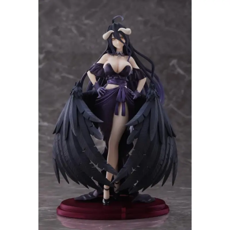 Taito Amp+ Albedo Black Dress Ver Overlord Figure 1