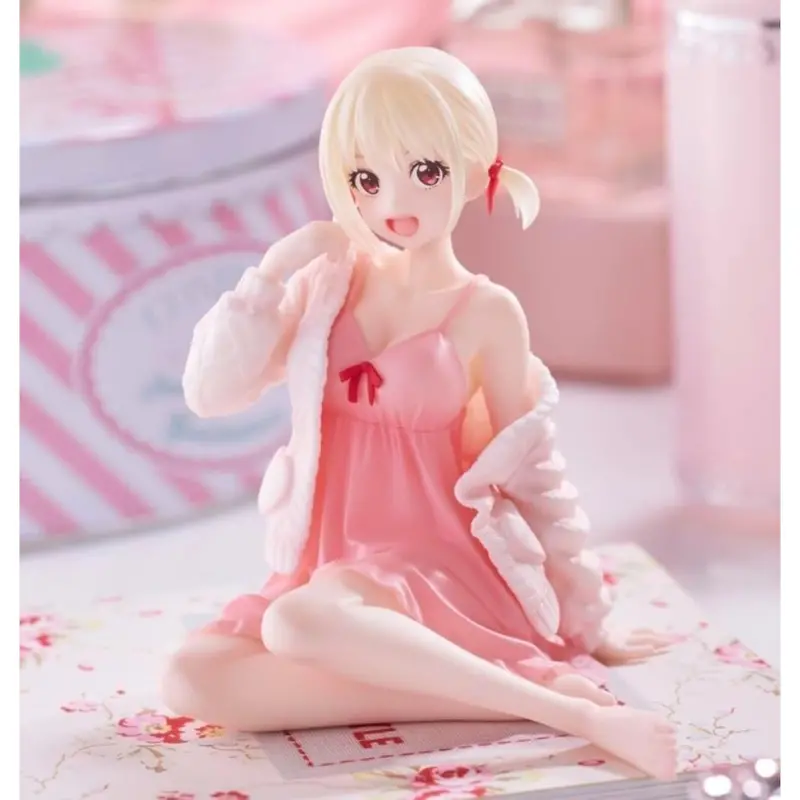Taito Chisato Nishikigi Room Wear Ver. Lycoris Recoil Desktop Cute Figure 1
