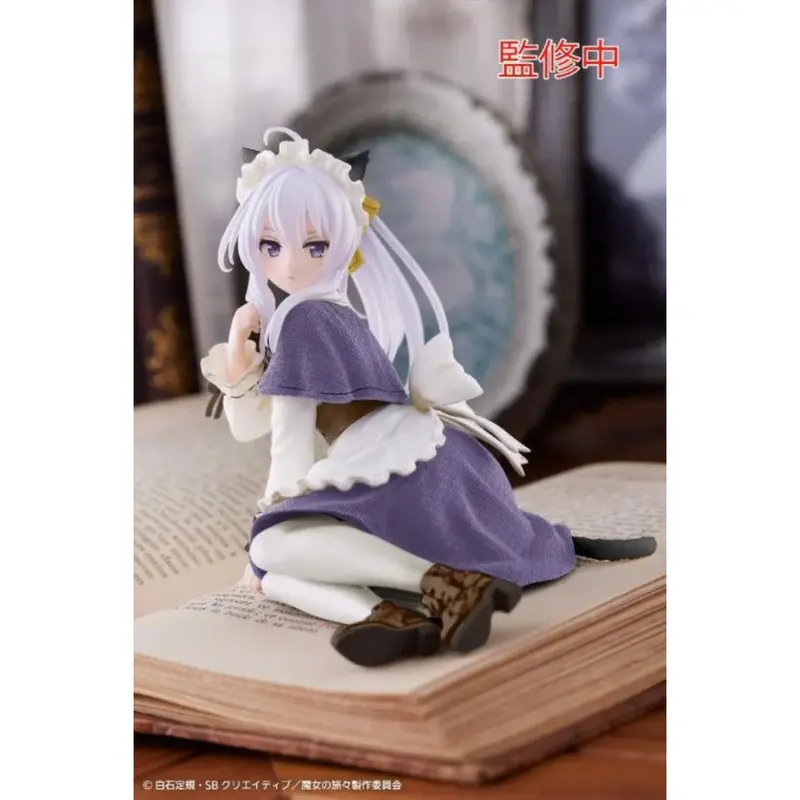 Taito Elaina Cat Ear Maid Ver Renewal Wandering Witch: The Journey Of Elaina Desktop Cute Figure 1