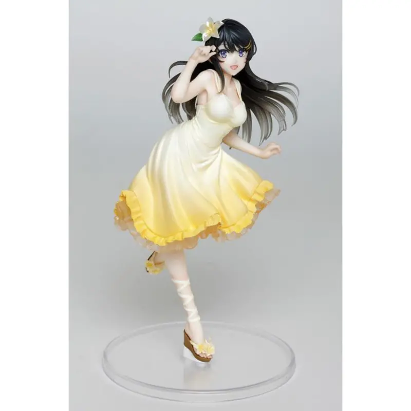 Taito Mai Sakurajima Seishun Butayaro Yellow Dress Ver Coreful Figure 1