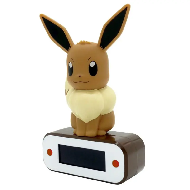 Teknofun Pokemon Eevee Digital Led Alarm Clock 1