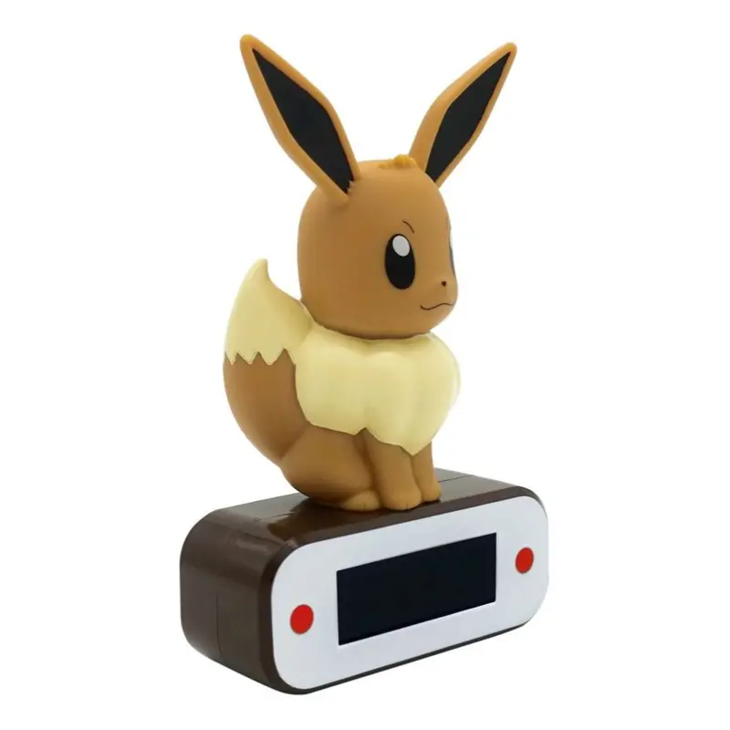 Teknofun Pokemon Eevee Digital Led Alarm Clock 2