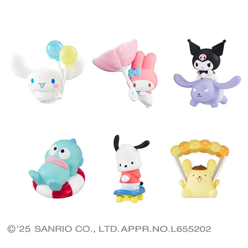 Tobimas Sanrio Characters (Box Of 6) 1
