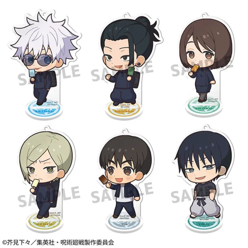 Tokotoko Acrylic Stand Jujutsu Kaisen Vol.3 Kaigyoku Gyokusetsu Box (Box Of 6) 1