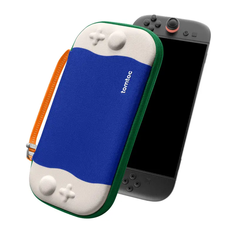 Tomtoc Fancycase-G05 Nintendo Switch 2 Slim Case - Blue Wave 1
