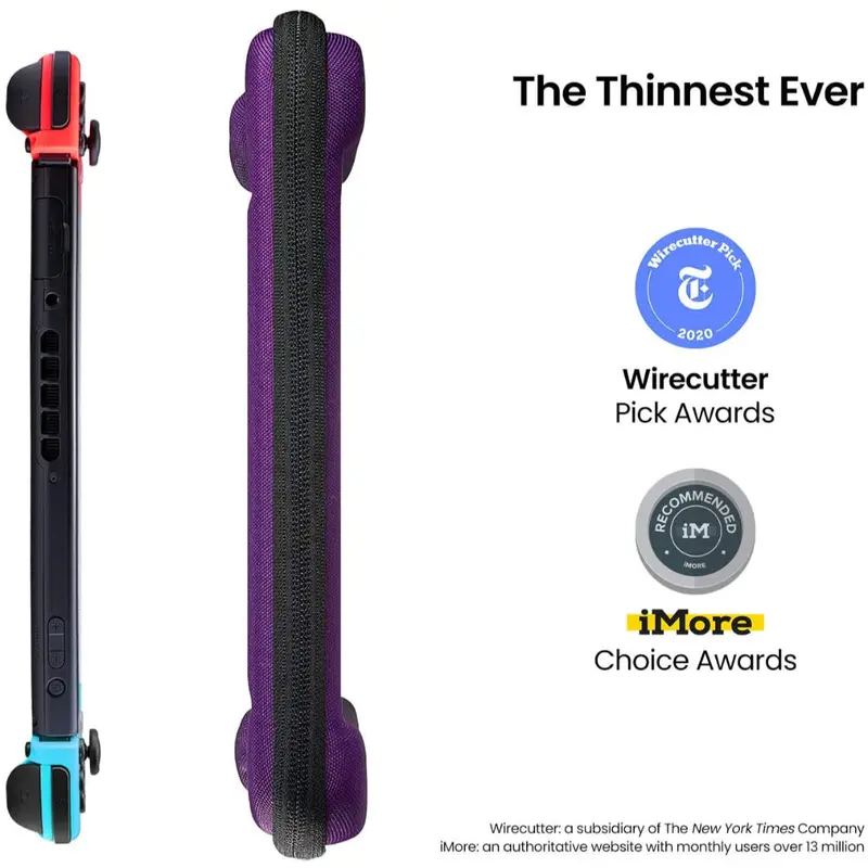 Tomtoc Nsw Slim Case (Dark Purple) A05-001M04 2