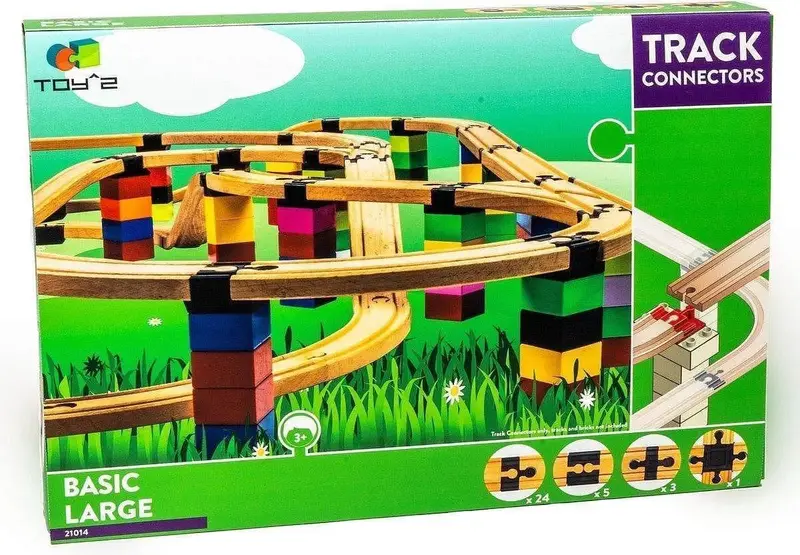 Toy2 Track Connector 21014 - Basic Pack - Large 1