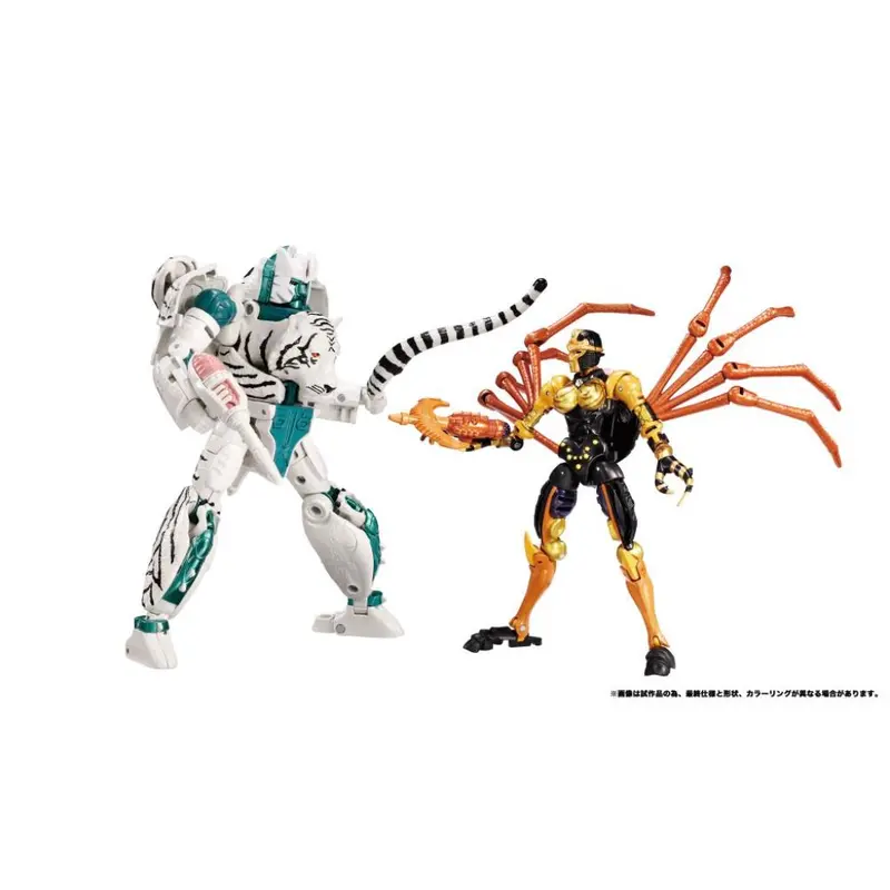 Transformers Beast Wars Series Bwvs-04 - Tenacity Confrontation: Tigatron Vs Blackarachnia 1