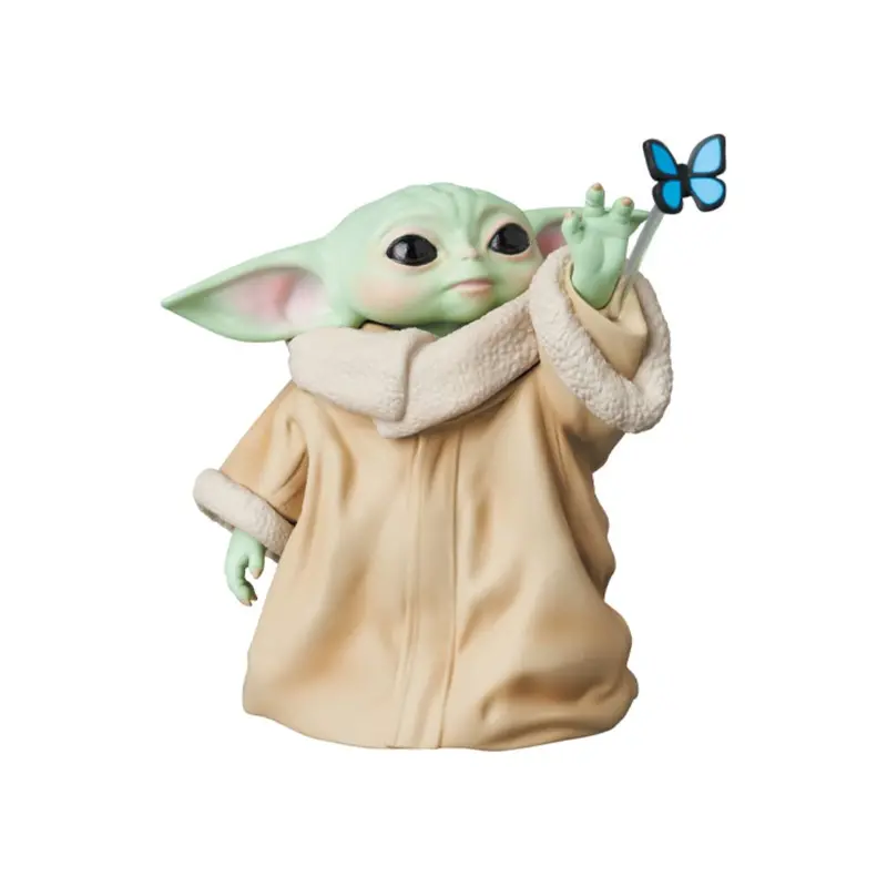 Ultra Detail Figure No.758 Grogu Series 2 - Grogu (Blue Butterfly) 1