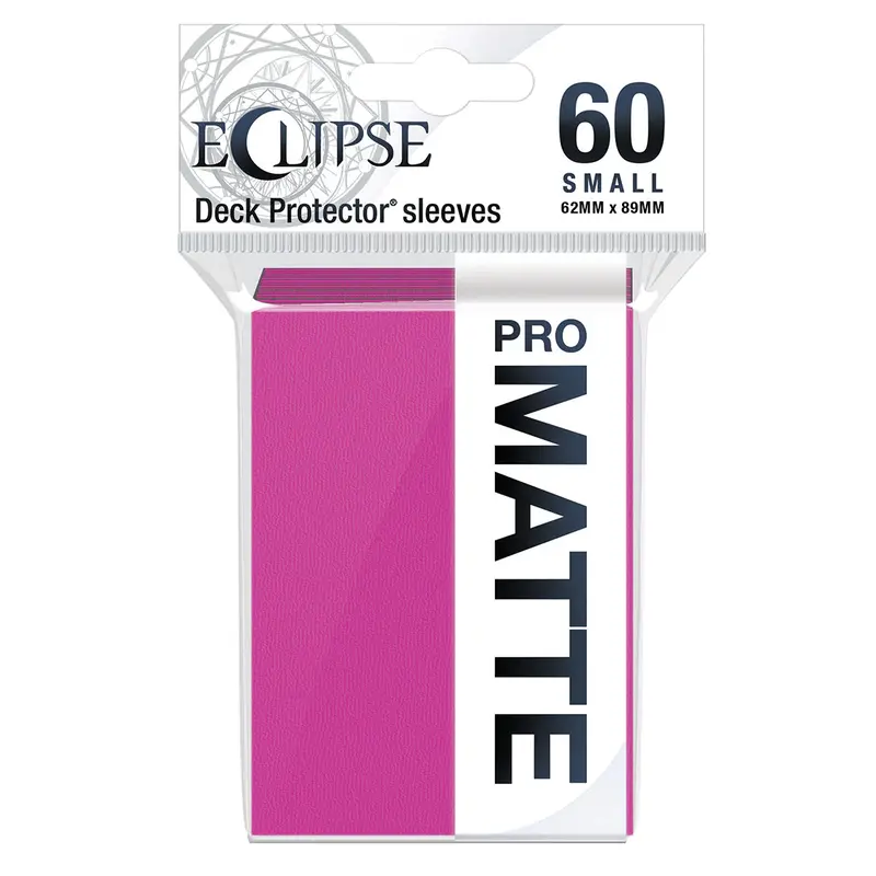 Ultra Pro Eclipse Matte Small Sleeves (Hot Pink) (60Ct) 1