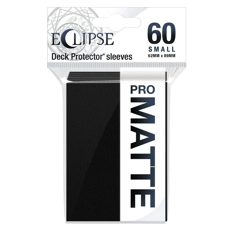 Ultra Pro Eclipse Matte Small Sleeves (Jet Black) (60Ct) 1