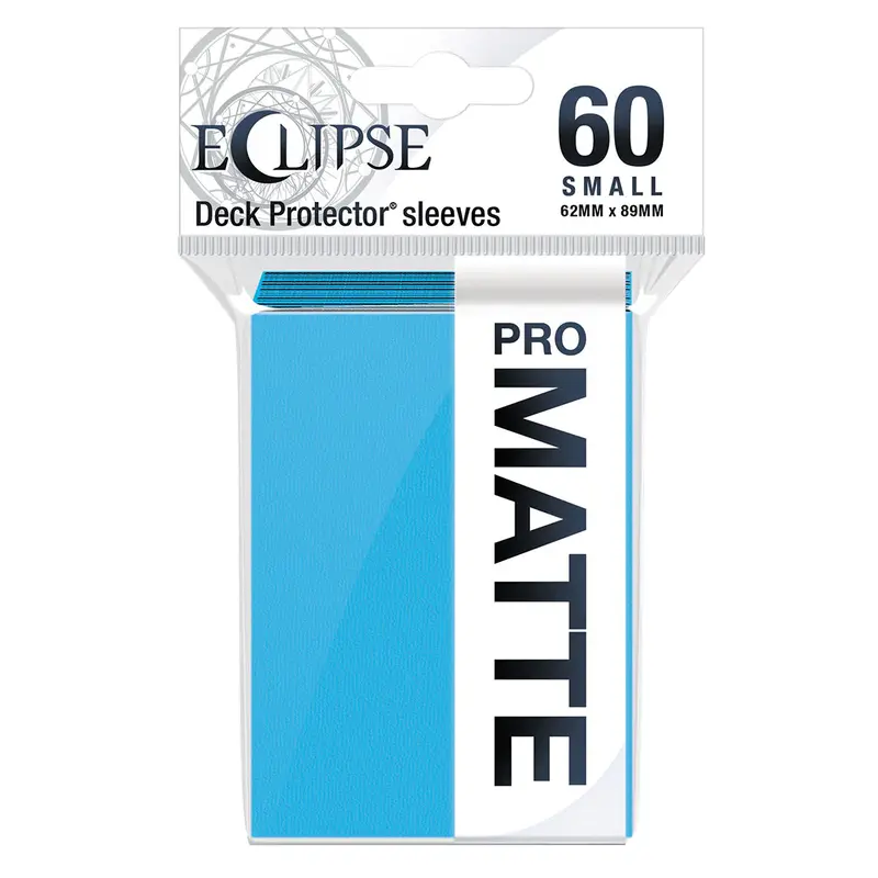 Ultra Pro Eclipse Matte Small Sleeves (Sky Blue) (60Ct) 1