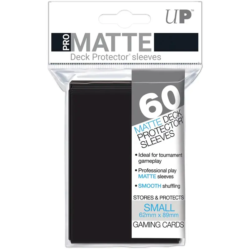 Ultra Pro Matte Black 60Ct (Small Size) 1
