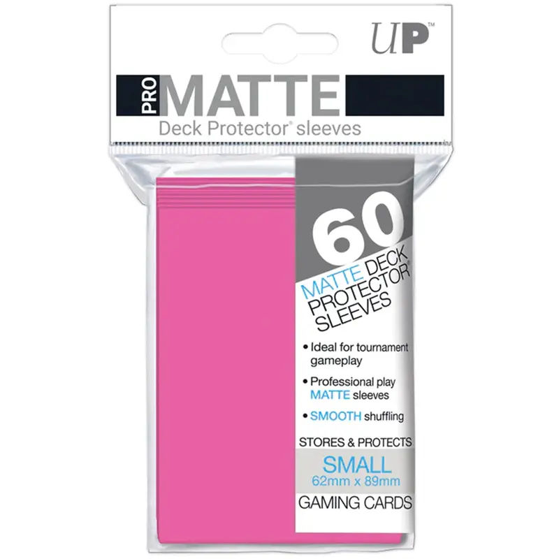 Ultra Pro Matte Bright Pink 60Ct (Small Size) 1