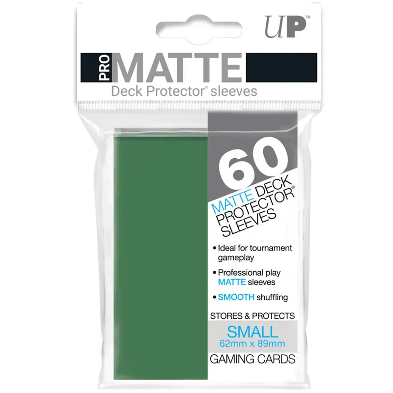 Ultra Pro Matte Green 60Ct (Small Size) 1