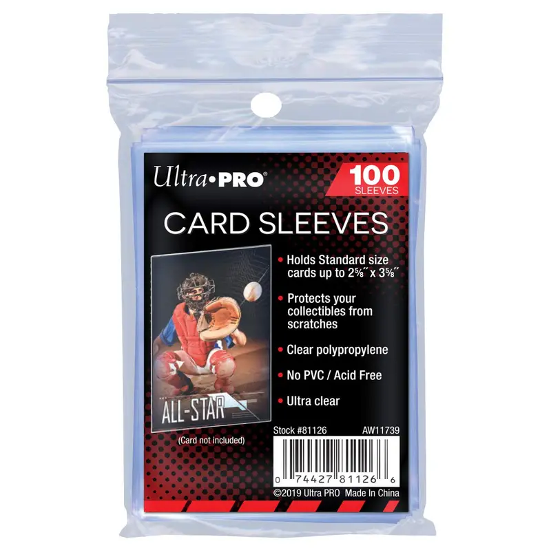 Ultra Pro Soft Sleeves 100Ct (Standard Size) 1