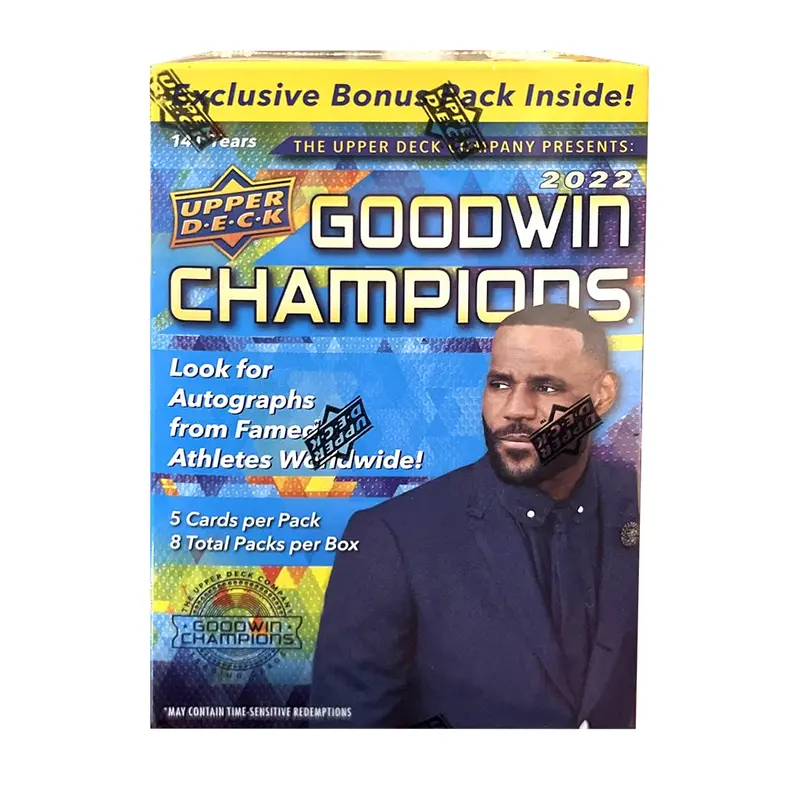 Upper Deck 2022 Goodwin Champions Blaster (Ud98030) 1