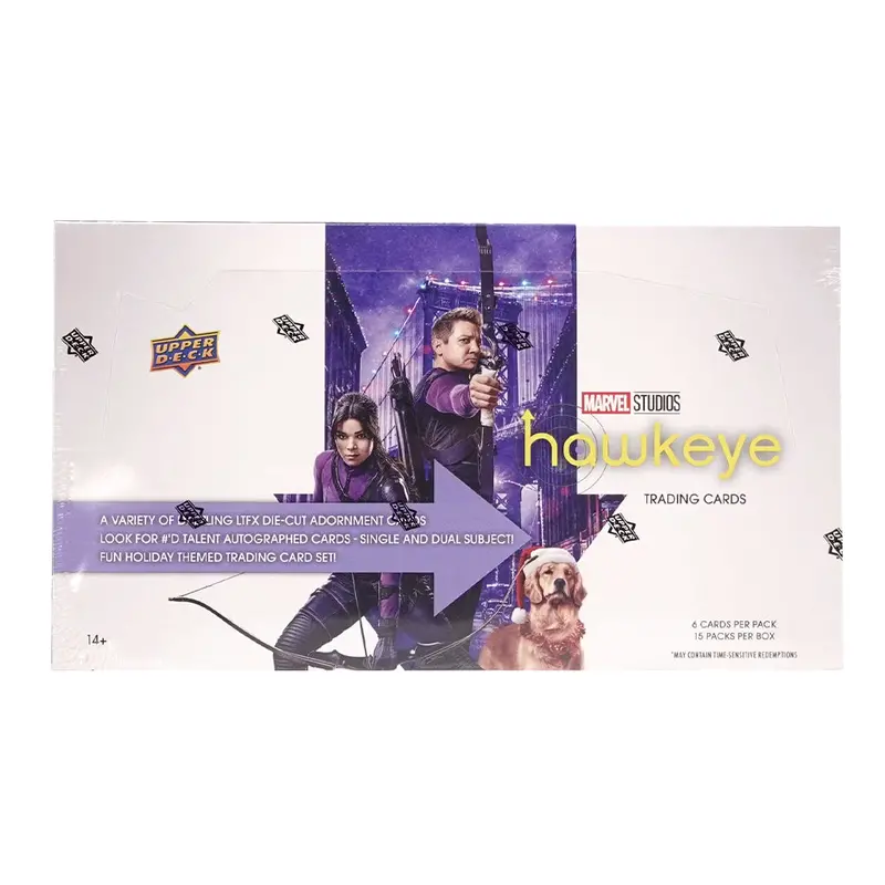 Upper Deck Marvel Studios Hawkeye Hobby Box 1