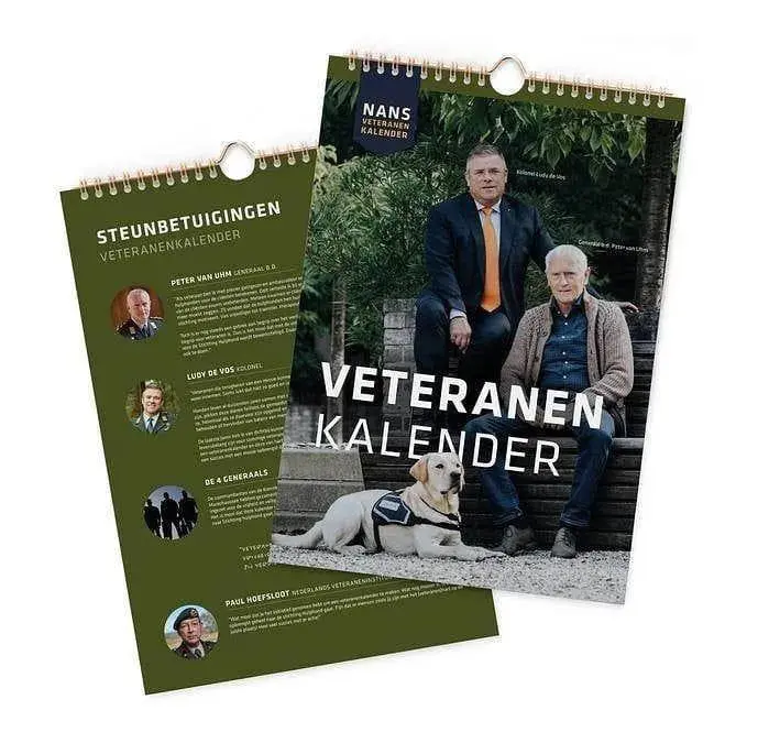 Veteranen Kalender Van Nans Charity 1