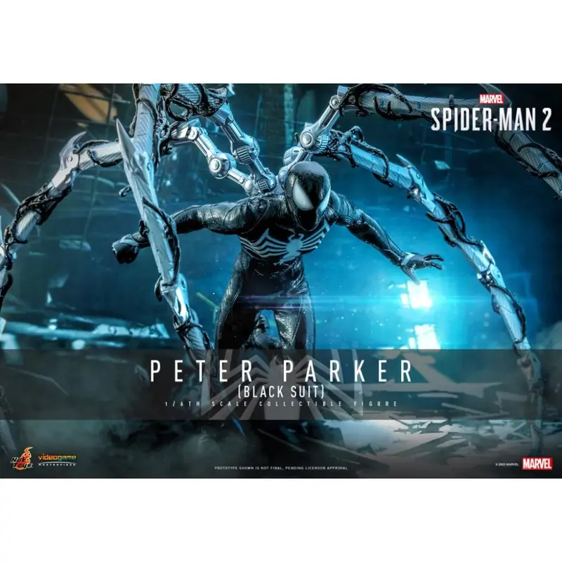 Vgm56 Marvel Spider-Man 2 - 1/6 Peter Parker (Black Suit) 1
