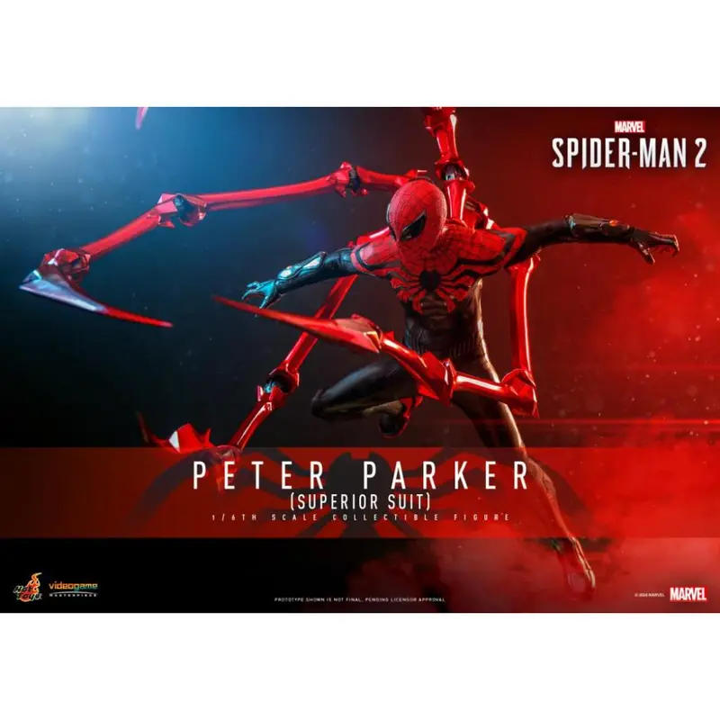 Vgm61 - Marvel Spider-Man 2 - 1/6Th Scale Peter Parker (Superior Suit) 1
