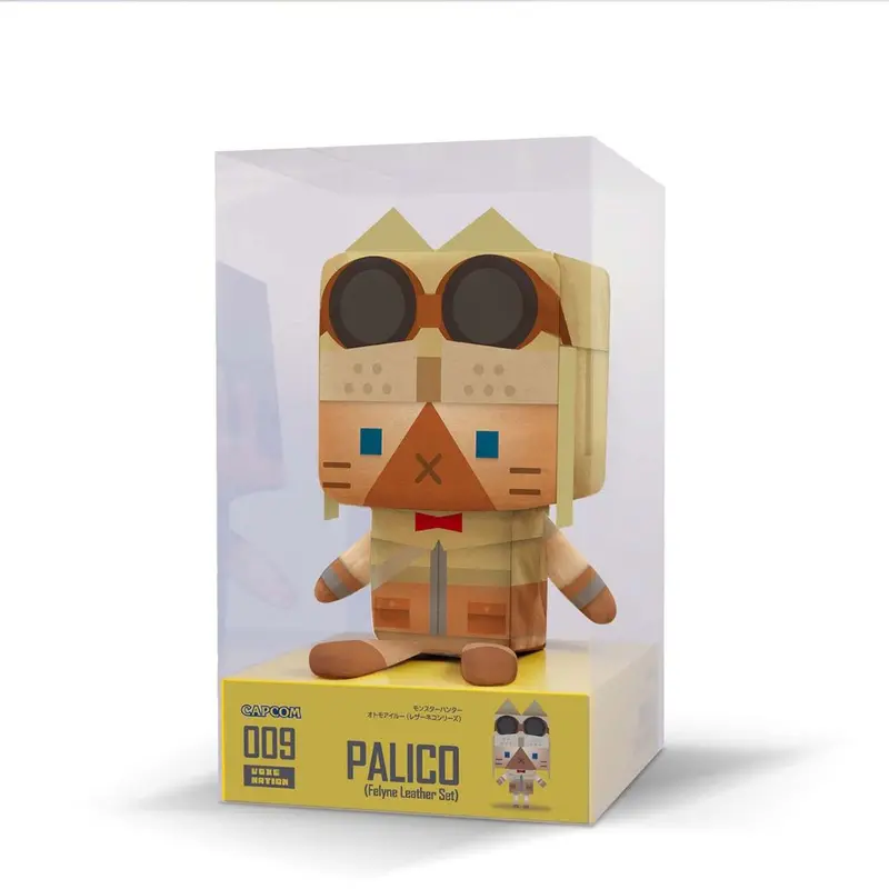 Voxenation Plush Capcom 40Th Monster Hunter - Palicoes (Felyne Leather Series) 1