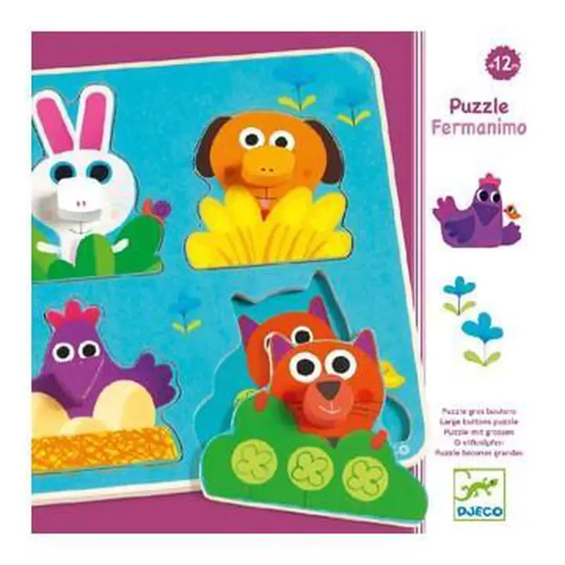Wooden Puzzle - Fermanimo 1