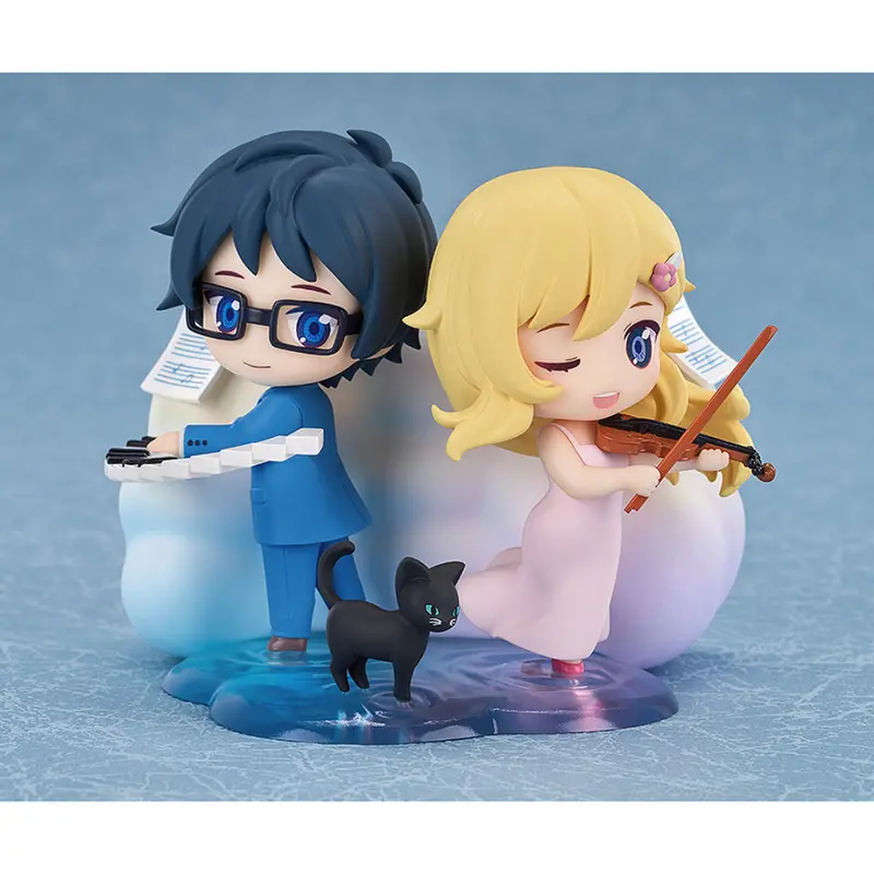 Your Lie In April - Qset+ Kaori Miyazono & Kosei Arima Figurine 1