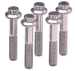 Arp Stainless Steel 1/4"-20 × 1.5" Ultra-High-Lift 12-Point Bolt Kit (5-Pack) 1