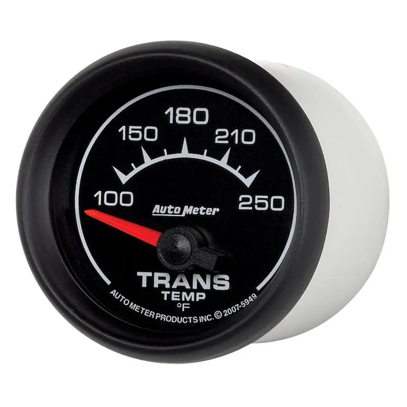 Autometer Es Series Transmission Temperature Gauge – 2-1/16 Inch, 100–250°F Range 2