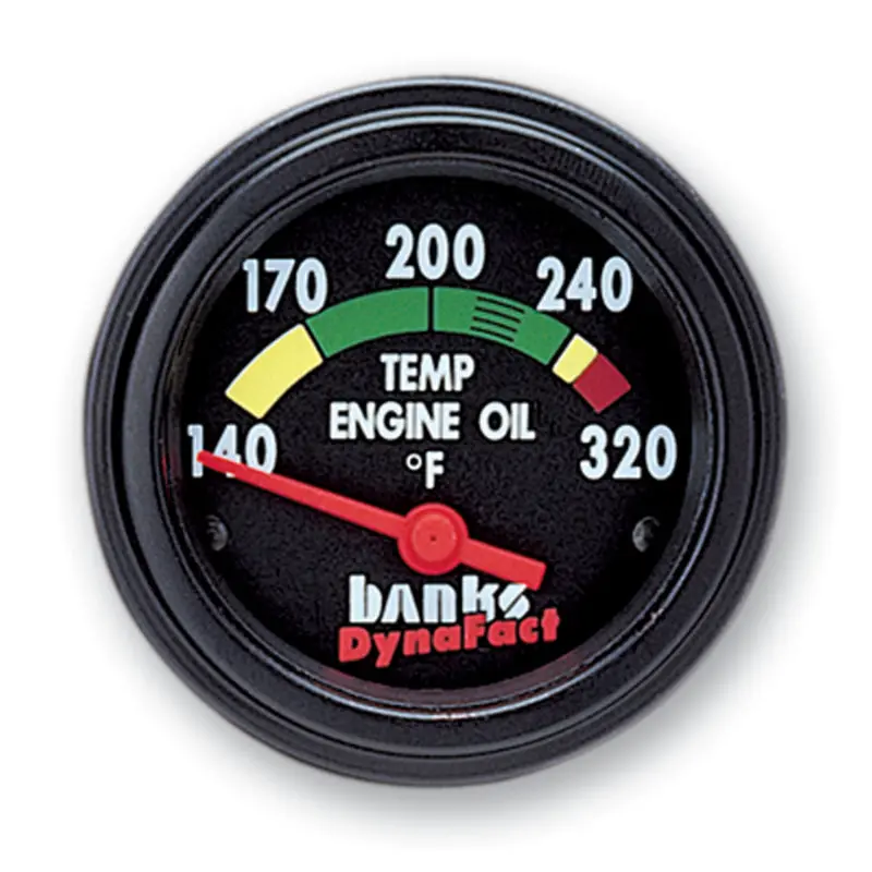 Banks Power Cummins 5.9/8.3L Mh Temp Gauge Kit - Engine Oil 1