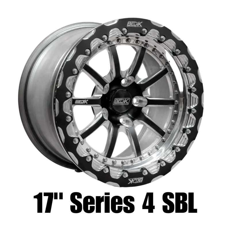 Belak Series 4 Forged Wheel – 17X11, 6.25-Inch Backspace, 5X4.75 Bolt Pattern, High Pad Offset 1