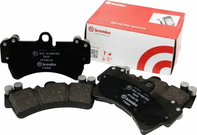 Brembo Front Brake Pads For 2020 Bmw 330E – Low-Metallic Oe-Compatible Compound 1