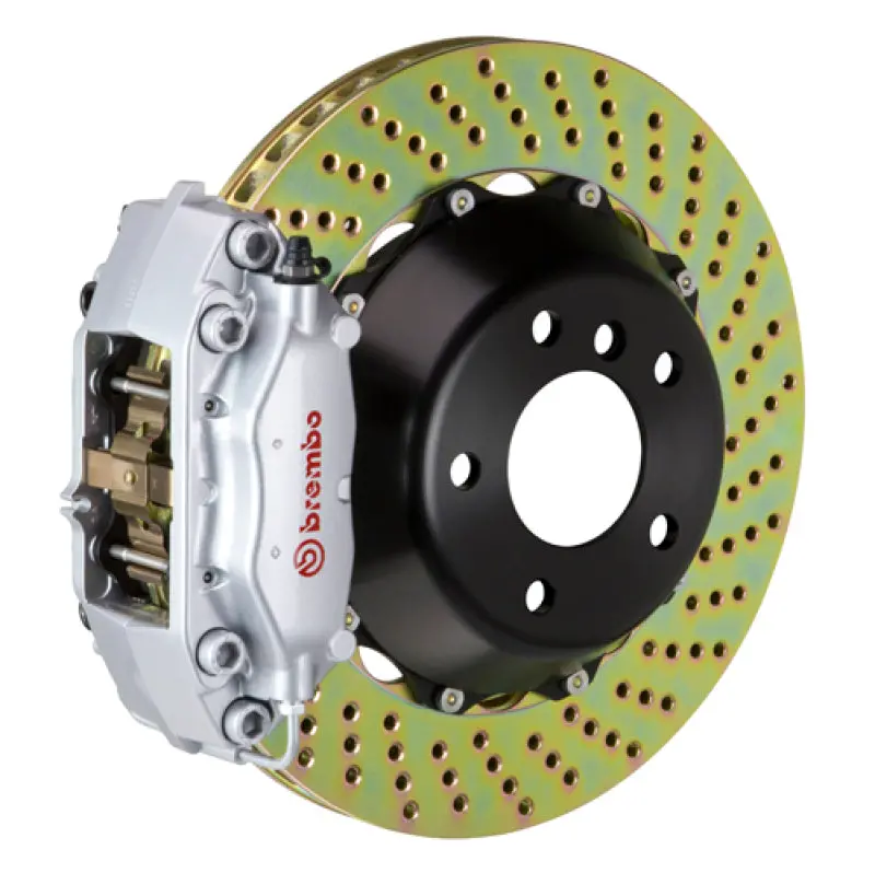 Brembo Gt Big Brake Kit For 2003–2009 Mercedes-Benz E-Class (Rwd, Non-Amg/4Matic) – Rear Drilled Rotors & 4-Piston Calipers 1