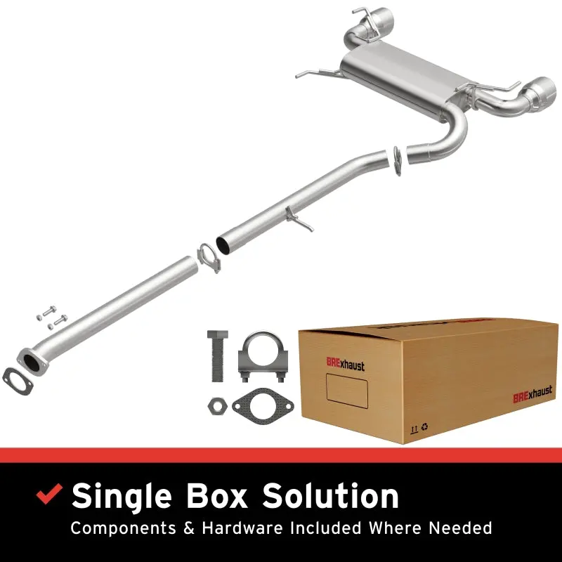 Brexhaust Full Bolt-On Exhaust System For 2003–2009 Nissan 350Z 3.5L V6 1