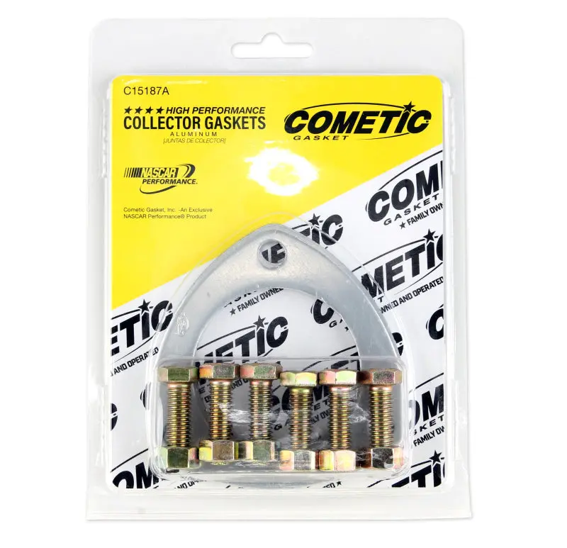 Cometic Aluminum Exhaust Header Collector Gasket – 0.040" Thick, 2.5" Port, 3.5" Bolt Circle 1