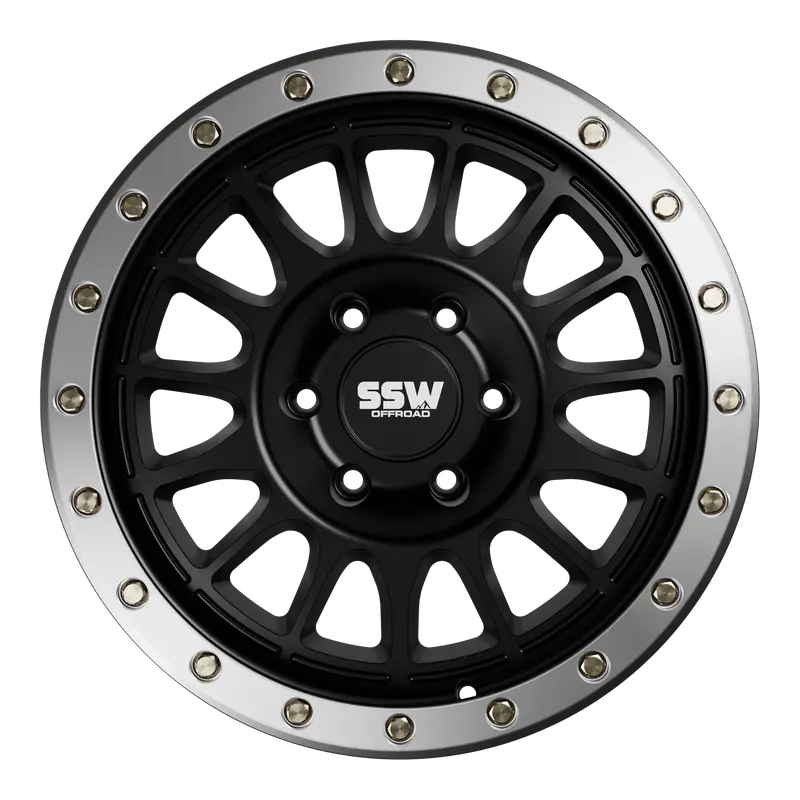Dakar Evo Matte Black Off-Road Wheel – 17X9.0 1